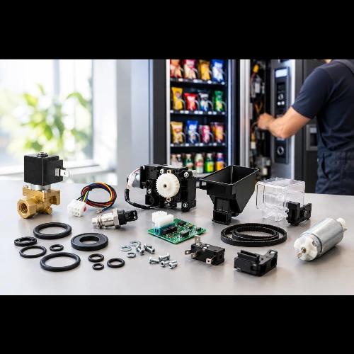 Nu ignora aceste componente: piesele mici care țin un automat vending în funcțiune